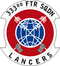 333rd Fighter Squadron (v2) Decal