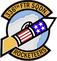 336th Fighter Squadron Rocketeers Decal