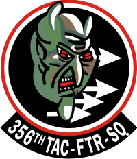 356th Tactical Fighter Squadron Decal