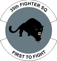 35th Fighter Squadron Decal
