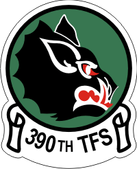 390th Tactical Fighter Squadron Decal