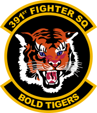 391st Fighter Squadron Decal