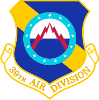 39th Air Division Decal