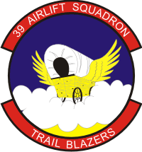 39th Airlift Squadron Decal