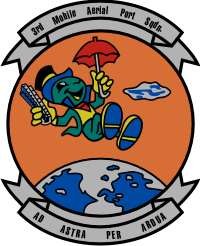 3rd Mobile Aerial Port Squadron Decal