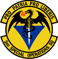 3rd Special Operations Squadron Decal