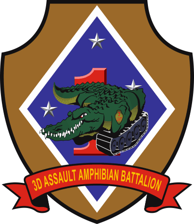 3rd Assault Amphibian Battalion Decal