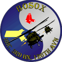 Massachusetts Army National Guard – 3rd Battalion 126th Aviation Regiment (v1) Decal