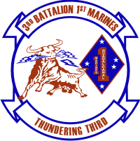 3rd Battalion 1st Marines Decal