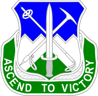 3rd Battalion 172nd Infantry Regiment DUI Decal