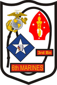 3rd Battalion 6th Marine Regiment Decal