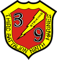 3rd Battalion 9th Marines - 2 Decal