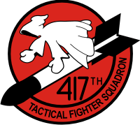 417th Tactical Fighter Squadron Decal