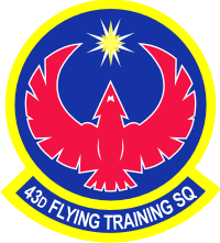 43rd Flying Training Squadron Decal