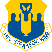 43rd Strategic Wing Decal