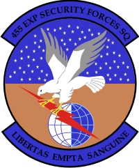 455th Expeditionary Security Forces (v2) Decal