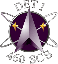 460th SCS DET1 Space Comm Squadron Detachment 1 Decal