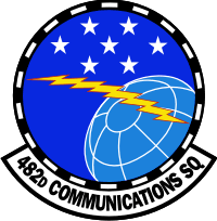 482nd Communications Squadron Decal