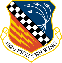 482nd Fighter Wing Decal