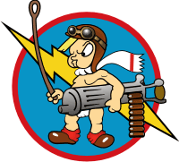 487th Fighter Squadron Decal