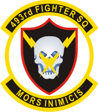 493rd Fighter Squadron Decal