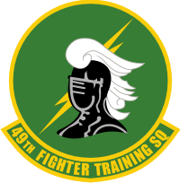 49th Fighter Training Squadron Decal