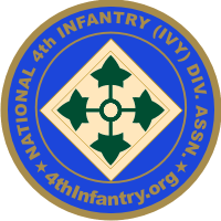 National 4th Infantry Division Association Decal