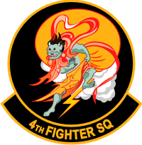4th Fighter Squadron Decal