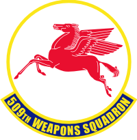 509th Weapons Squadron Decal