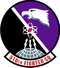 510th Fighter Squadron Decal