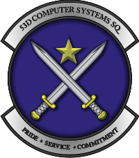 53rd Computer Systems Squadron Decal