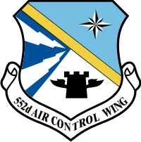 552nd Air Control Wing Decal