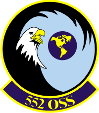 552nd Operations Support Squadron Decal
