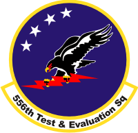 556th Test & Evaluation Squadron  Decal