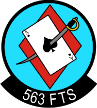 563rd Flying Training Squadron Decal