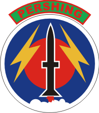 56th Field Artillery Brigade - PERSHING Decal