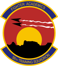 56th Training Squadron Decal