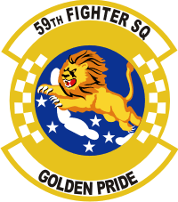 59th Fighter Squadron Decal