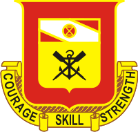 5th Engineer Battalion DUI Decal
