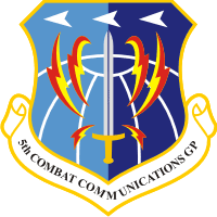 5th Combat Communications Group Decal