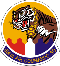 606th Air Commando Squadron Decal