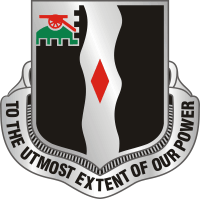 60th Infantry Regiment DUI Decal