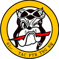 61st Tactical Fighter Training Squadron Decal