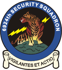 6924th Security Squadron Decal