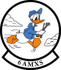 6th Aircraft Maintenance Squadron Decal