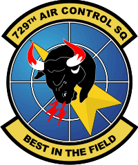 729th Air Control Squadron Decal