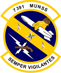7391st Munitions Support Squadron Decal