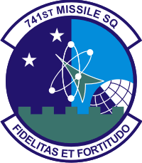 741st Missile Squadron Decal