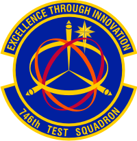 746th Test Squadron Decal
