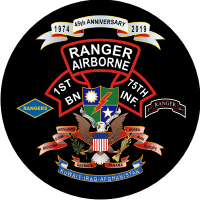 75th Airborne Rangers Anniversary Decal